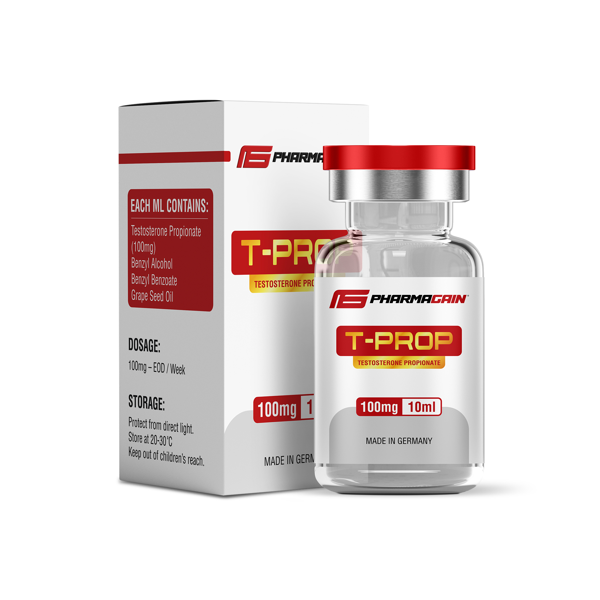 <b>T-PROP</b><br>(Testosterone Propionate)